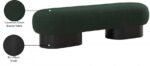 Robertson Boucle Fabric Upholstered Bench - Image 9