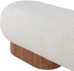 Robertson Boucle Fabric Upholstered Bench - Image 6