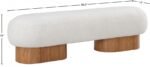 Robertson Boucle Fabric Upholstered Bench - Image 7