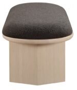 Wilshire Boucle Fabric Upholstered Bench - Image 5