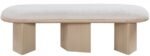 Wilshire Boucle Fabric Upholstered Bench - Image 4