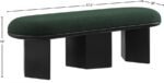 Wilshire Boucle Fabric Upholstered Bench - Image 7