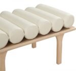 Landon Vegan Leather Upholstered Bench - Image 6