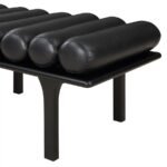 Landon Vegan Leather Upholstered Bench - Image 7