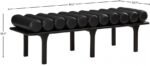 Landon Vegan Leather Upholstered Bench - Image 8