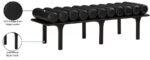 Landon Vegan Leather Upholstered Bench - Image 9