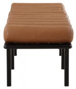 Landon Vegan Leather Upholstered Bench - Image 5