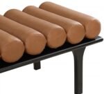 Landon Vegan Leather Upholstered Bench - Image 6