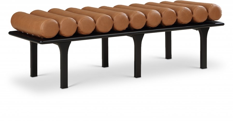 34817.jpg Landon Vegan Leather Upholstered Bench - Image 1