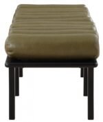 Landon Vegan Leather Upholstered Bench - Image 5