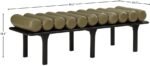 Landon Vegan Leather Upholstered Bench - Image 8
