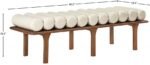 Landon Vegan Leather Upholstered Bench - Image 8