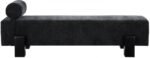 Edison Chenille Fabric Upholstered Bench - Image 4