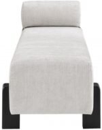 Edison Chenille Fabric Upholstered Bench - Image 5