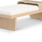 Arlington Chenille Fabric Upholstered Bench