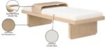 Arlington Chenille Fabric Upholstered Bench - Image 10