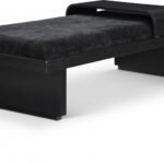 Arlington Chenille Fabric Upholstered Bench