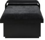 Arlington Chenille Fabric Upholstered Bench - Image 5