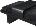 Arlington Chenille Fabric Upholstered Bench - Image 7