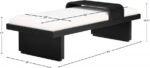 Arlington Chenille Fabric Upholstered Bench - Image 9