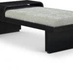Arlington Chenille Fabric Upholstered Bench