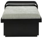 Arlington Chenille Fabric Upholstered Bench - Image 5
