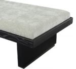 Arlington Chenille Fabric Upholstered Bench - Image 6