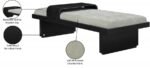 Arlington Chenille Fabric Upholstered Bench - Image 10