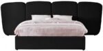 Shiloh Boucle Fabric Upholstered Bed - Image 3