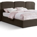 Shiloh Boucle Fabric Upholstered Bed