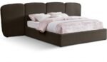 Shiloh Boucle Fabric Upholstered Bed
