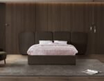 Shiloh Boucle Fabric Upholstered Bed - Image 4