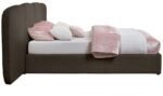 Shiloh Boucle Fabric Upholstered Bed - Image 5