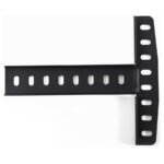 CLARA ADJUSTABLE BED BASE HEADBOARD BRACKETS BLACK