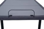 CLARA FULL ADJUSTABLE BED BASE GREY AND BLACK - Image 13