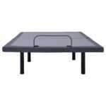 CLARA QUEEN ADJUSTABLE BED BASE GREY AND BLACK - Image 6