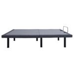 CLARA QUEEN ADJUSTABLE BED BASE GREY AND BLACK - Image 12