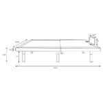 NEGAN FULL ADJUSTABLE BED BASE GREY AND BLACK - Image 19
