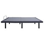 NEGAN EASTERN KING ADJUSTABLE BED BASE GREY AND BLACK - Image 8