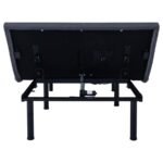 NEGAN EASTERN KING ADJUSTABLE BED BASE GREY AND BLACK - Image 9