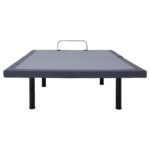 NEGAN EASTERN KING ADJUSTABLE BED BASE GREY AND BLACK - Image 10