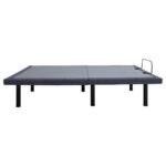 NEGAN EASTERN KING ADJUSTABLE BED BASE GREY AND BLACK - Image 12