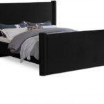 Elias Velvet Upholstered Bed