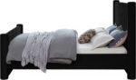 Elias Velvet Upholstered Bed - Image 6