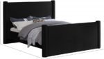 Elias Velvet Upholstered Bed - Image 9