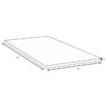 ECKARD TWIN BUNKIE BOARD FOUNDATION - Image 2
