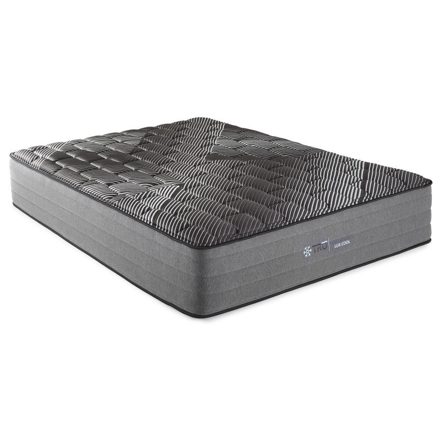 350411F_01x900.jpg MONTLAKE 14-INCH FULL COOL FIRM MEMORY FOAM HYBRID MATTRESS - Image 1