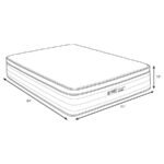 MONTLAKE 15-INCH CALIFORNIA KING COOL EURO TOP HYBRID MATTRESS - Image 4