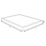 MERCER 5-INCH SPLIT CALIFORNIA KING LOW PROFILE FOUNDATION - Image 2