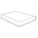MERCER 9-INCH TWIN XL STANDARD BOX SPRING FOUNDATION - Image 2